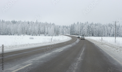 road in winter