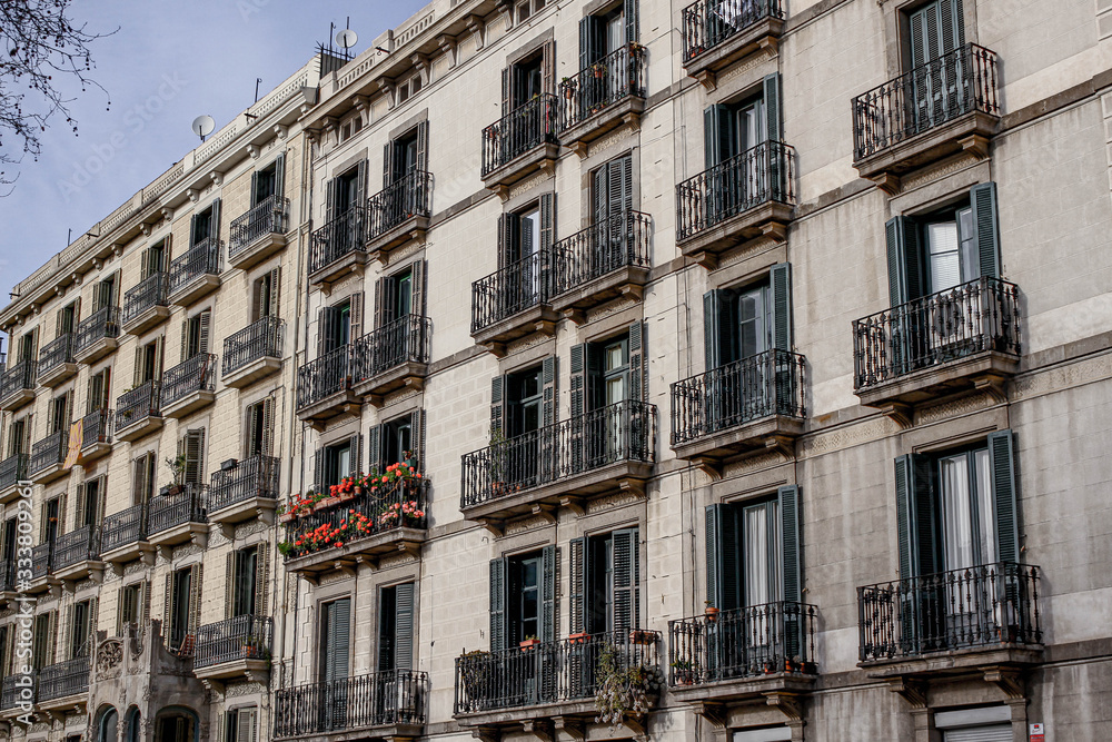 Balconies of Barcelona