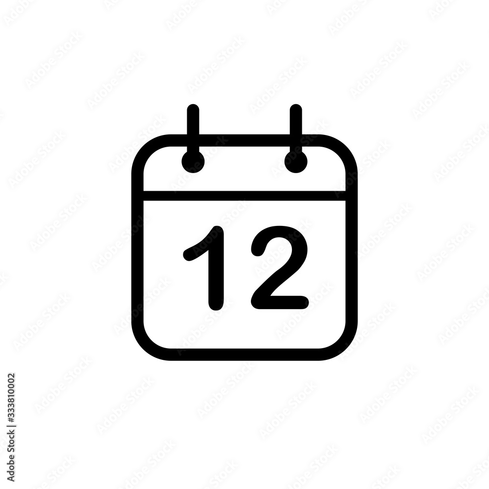 Vector illustration, calendar icon design Vector illustration, calendar icon design