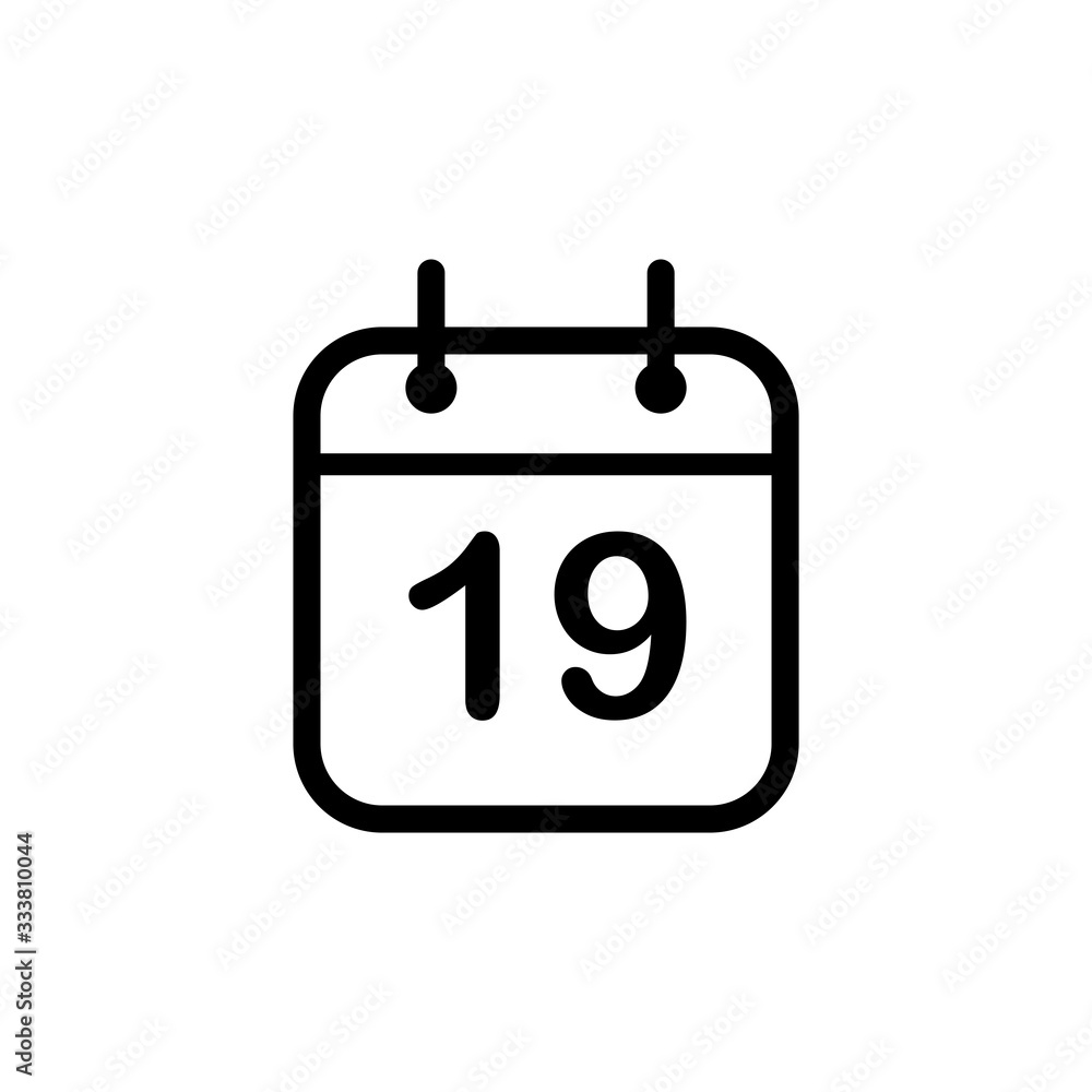 Vector illustration, calendar icon design Vector illustration, calendar icon design