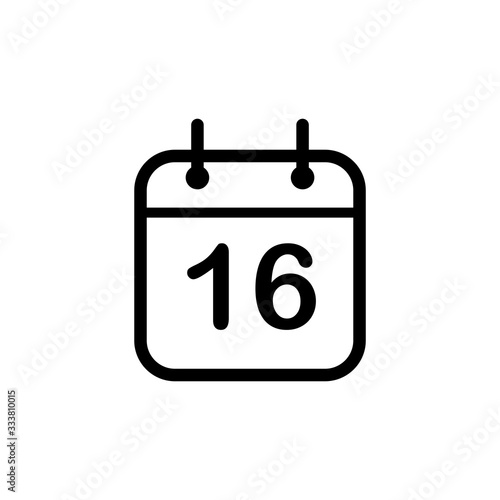 Vector illustration, calendar icon design