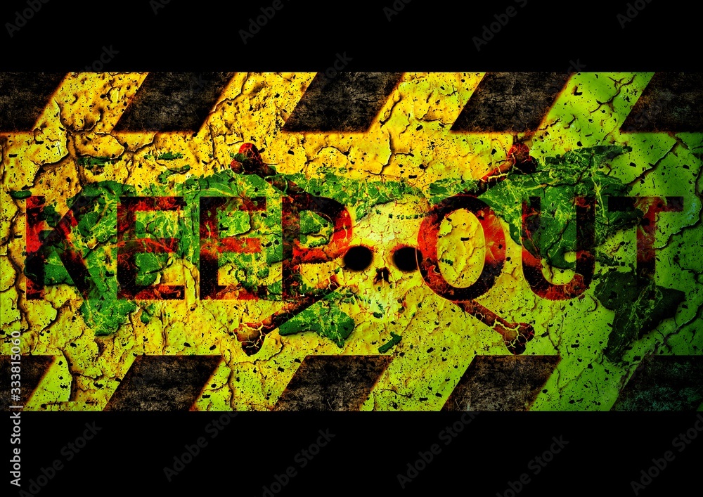 Fototapeta premium 警告マーク