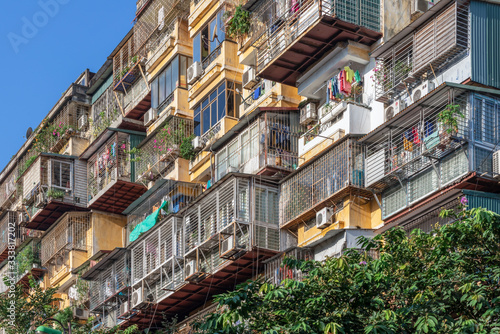 traditional apartment buildings