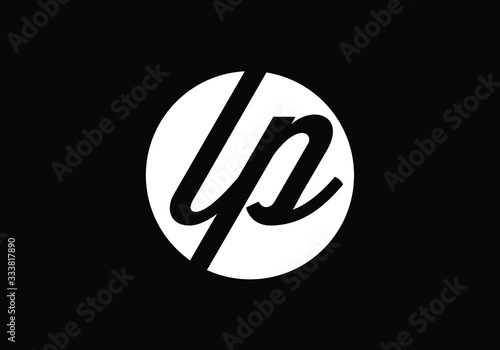 L P Initial Letter Logo design vector template, Graphic Alphabet Symbol for Corporate Business Identity