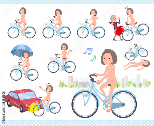 flat type nude women_city cycle