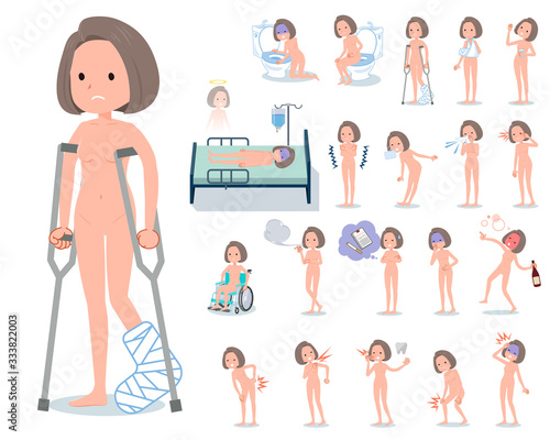 flat type nude women_sickness