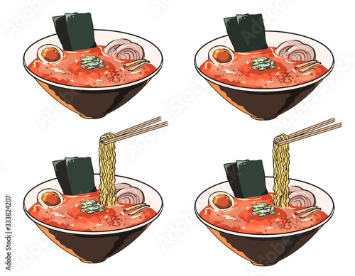 赤味噌ラーメン