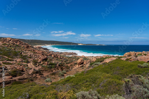 Wallpaper Mural Rocky ocean coast landscape in the sun Torontodigital.ca