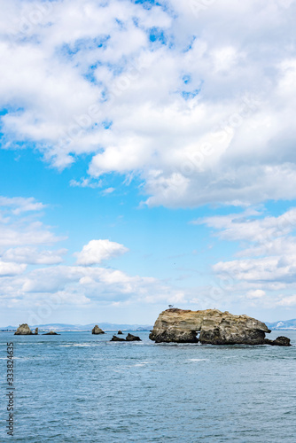 宮城 奥松島の宮戸島より望む