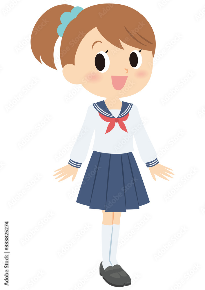 中学生の女の子