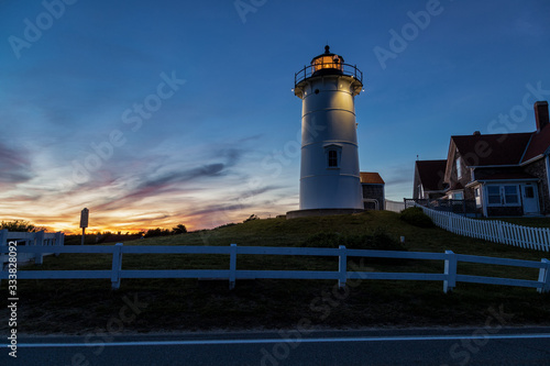 Nobska Lighthouse in Falmouth Massachusetts
