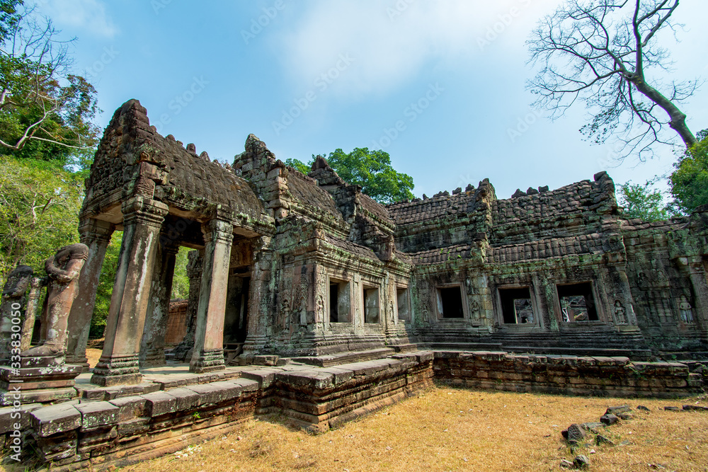 ancient temple in angkor cambodia ancient temple in angkor cambodia