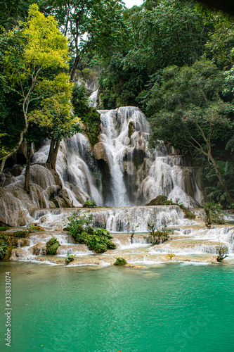 Kouang Si Waterfall Laos Asia