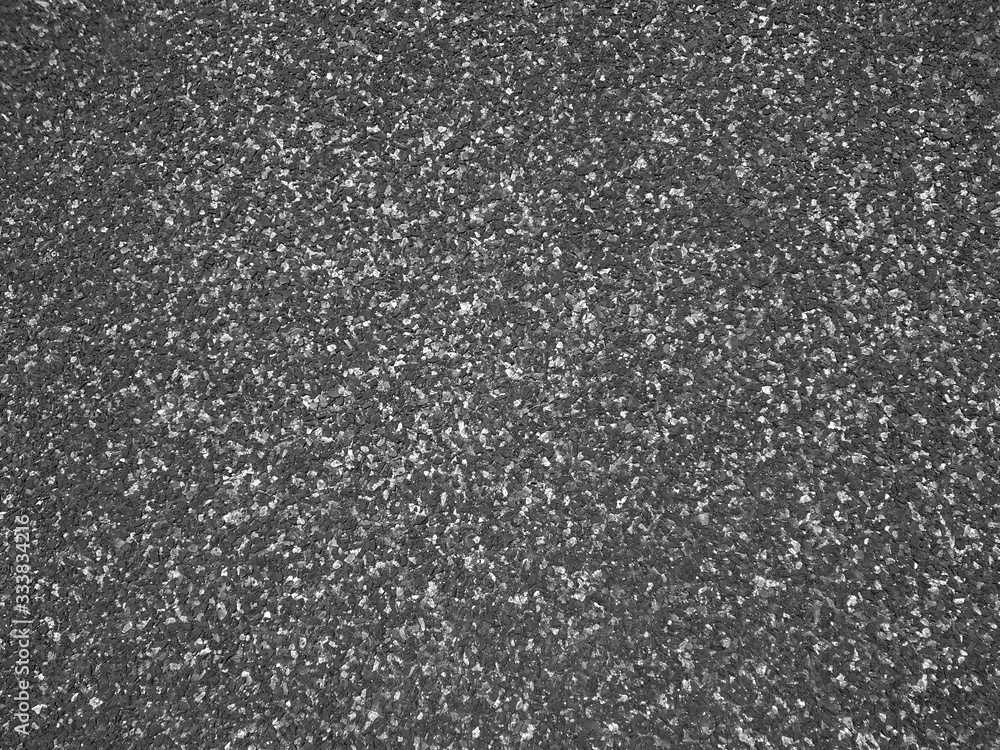 Asphalt texture rough road,  Tarmac dark grey grainy, background, Top view