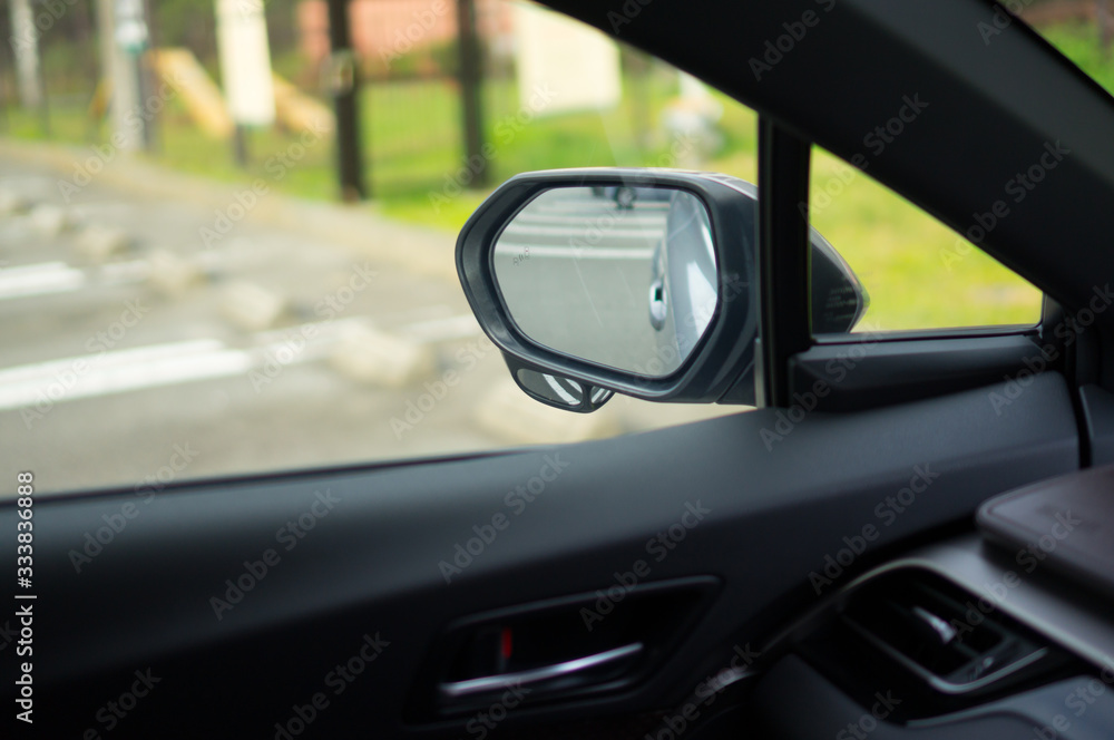 Obraz premium 車の内装