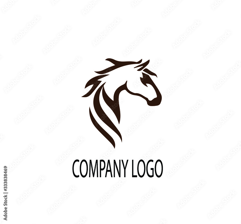 Fototapeta Logo vector illustrator white background