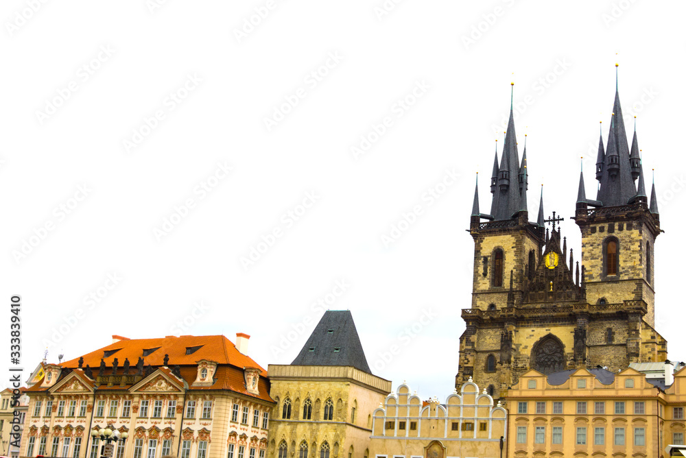 Fototapeta premium structure in old town square prague