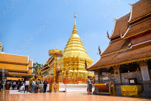 Wat Phra That Doi Suthep Chiang Mai Thailand. © Topnmp
