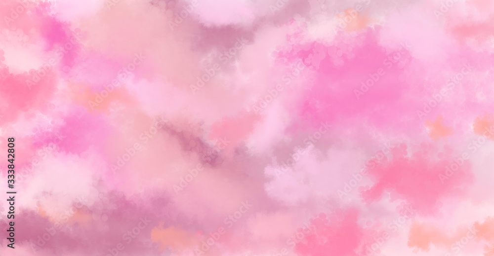 Romantic pink cloudy background Romantic pink cloudy background