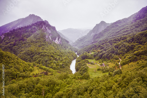 The largest canyon in montenegro