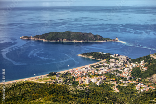 Montenegro budva and sea view