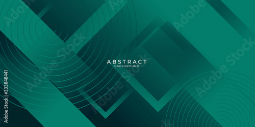 Abstrac green tosca background. Vector illustration for presentation design, banner, flyer, web header, poster and business card
