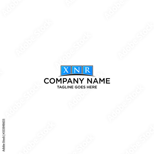 XNR intial logo Capital Letters white background 