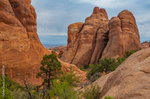 The USA Southwest Arches National Parks are located in eastern Utah, north of the city of Moab in the United States. Its area is 310 km ².