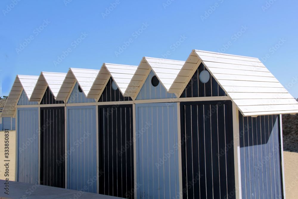 Fototapeta premium construction de plage