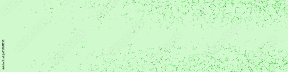 Fototapeta premium Network Mesh Procedural Art background illustration