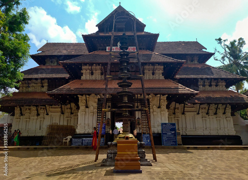Sri Vadakkunnathan Temple in Trichur,India on March -8,2020