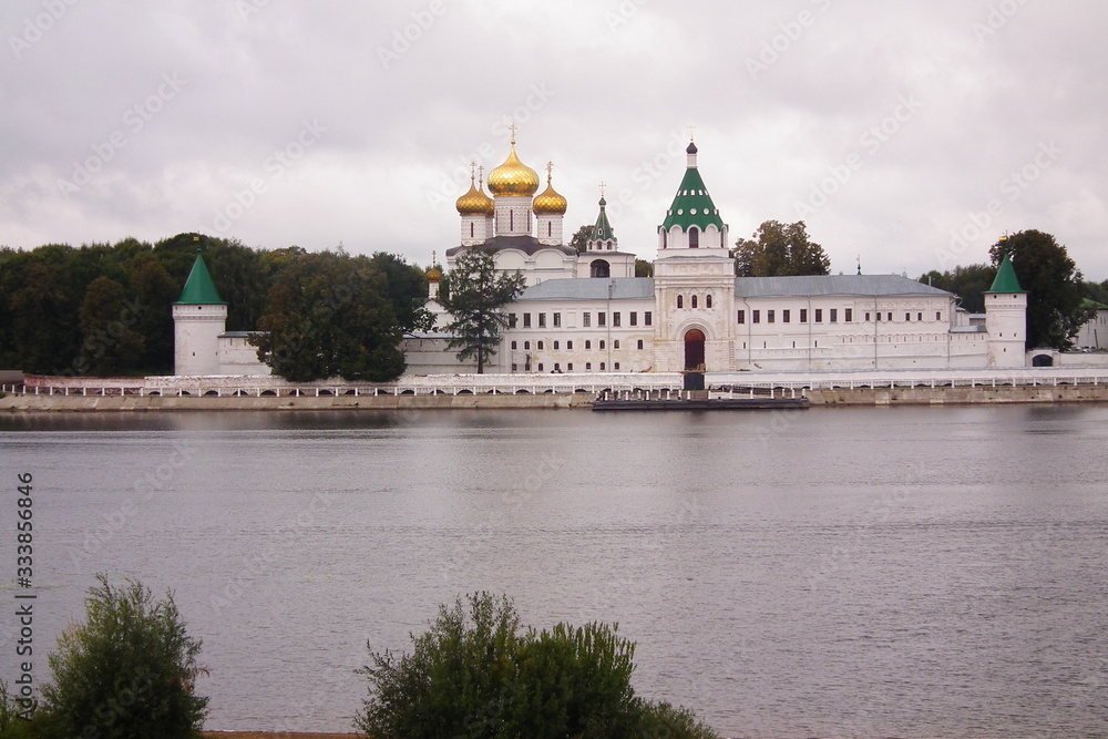 St.-Troitsky Ipatiev monastery (14th century). The city of Kostroma. Russia