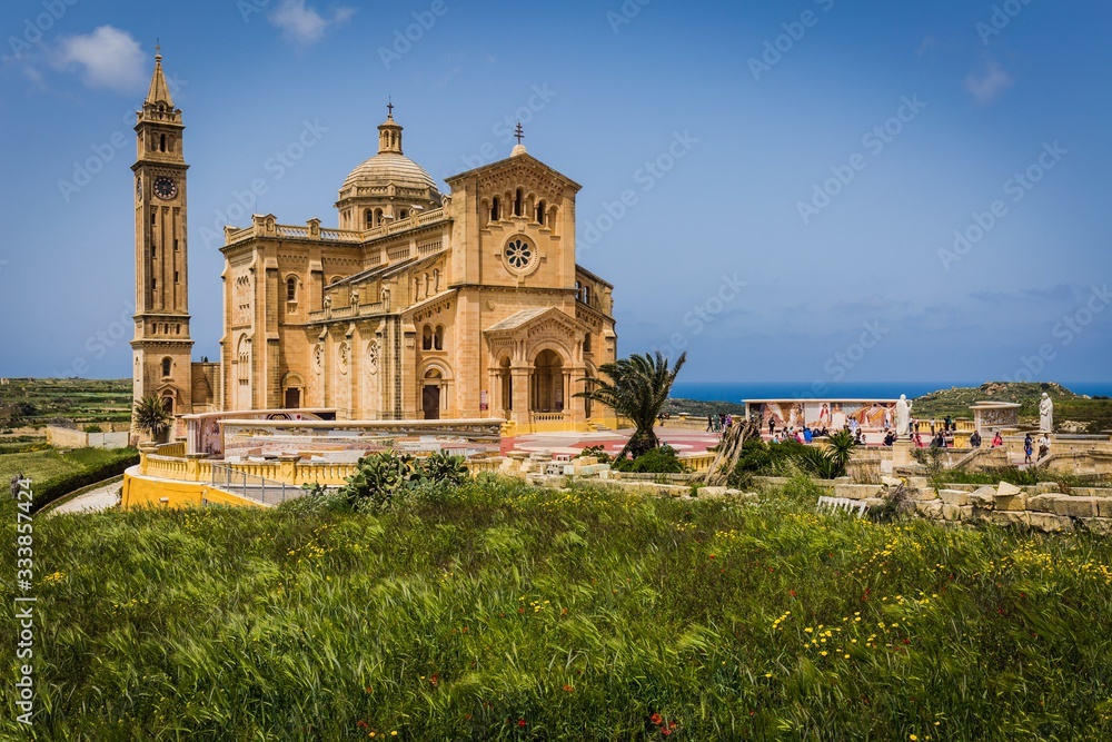 Obraz premium The chruch in Gozo island