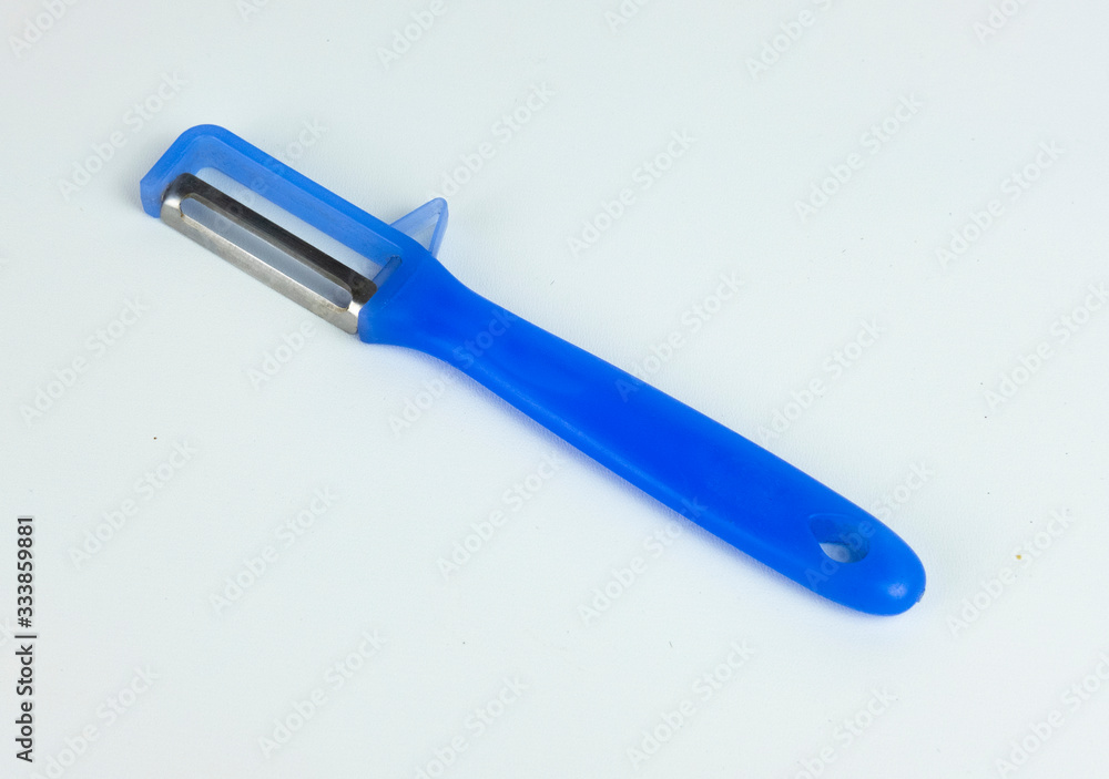 Vegetable and fruit peeler isolated on white background Vegetable and fruit peeler isolated on white background