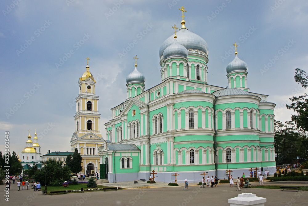 St. Troitsky Seraphim Diveyevsky monastery (18th century). Nizhegorodsky region. Russia