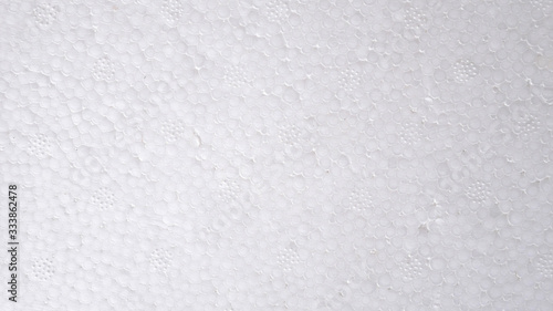 white plastic foam sheet background