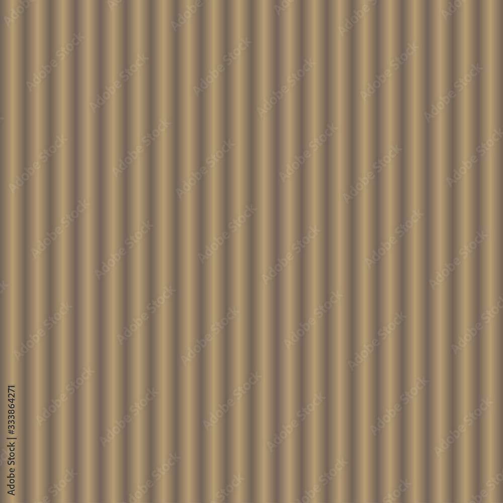Fototapeta premium Kraft wrapping paper seamless texture. Carton vector texture