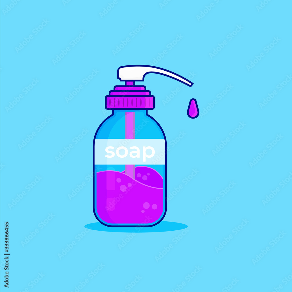 vector liquid soap isolated icon sign vector liquid soap isolated icon sign
