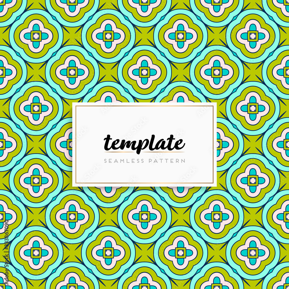 Background mandala seamless pattern vector Background mandala seamless pattern vector