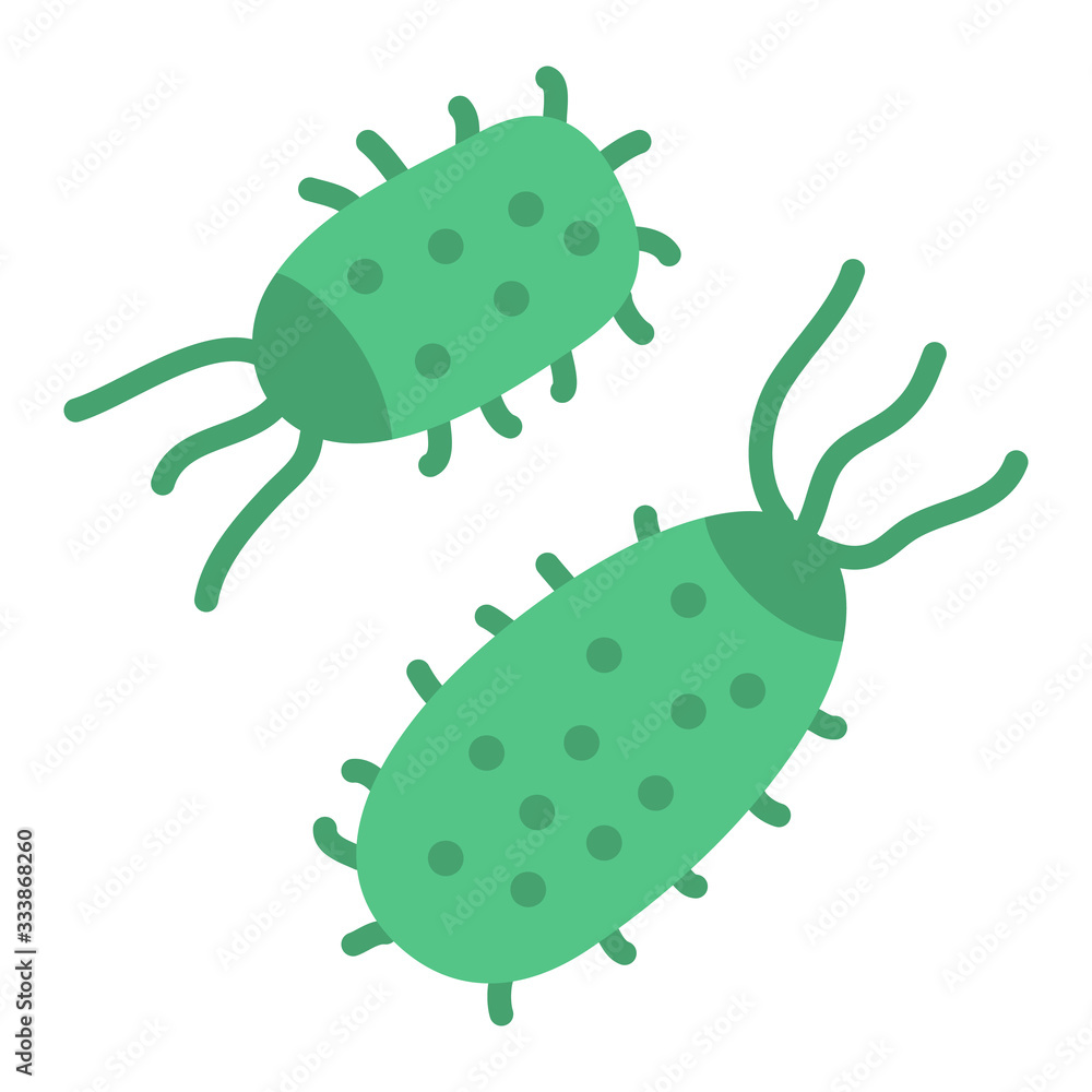 chigger shape virus bacteria icon with modern flat style icon color or colorful chigger shape virus bacteria icon with modern flat style icon color or colorful