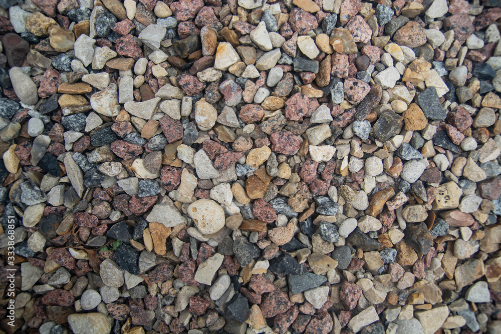 Grey stones as background or texture.