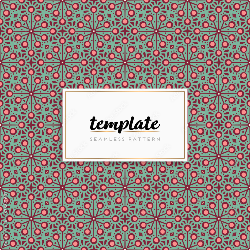Background mandala seamless pattern vector Background mandala seamless pattern vector