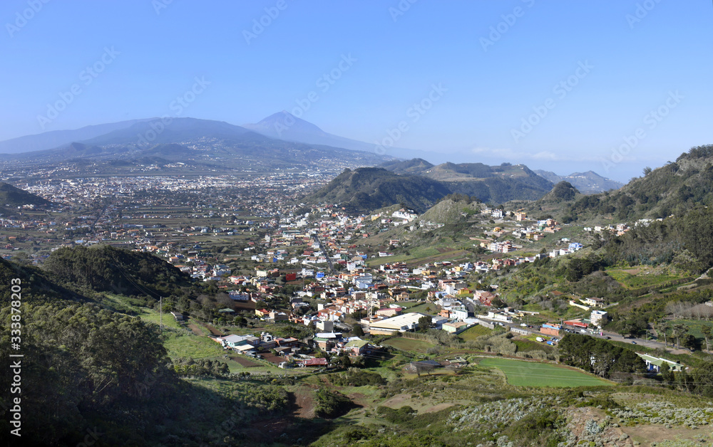 Tenerife, vue panoramique sur  l'Anaga