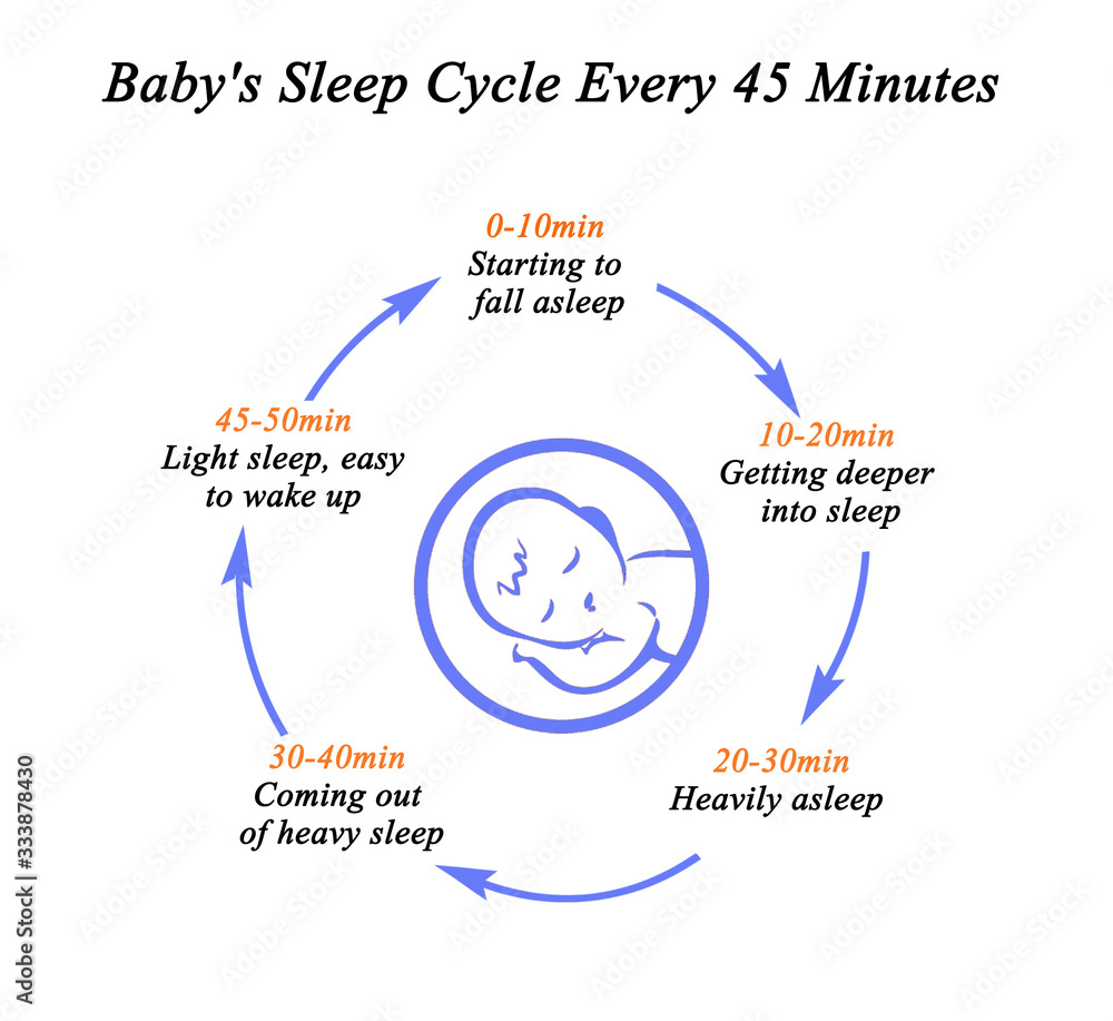 Baby sleep cycle 45 minutes best sale