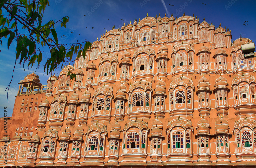 Le Palais des Vents en Inde, au Rajasthan