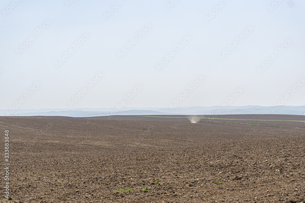 plowed fields. arable land for wheat. agricultural fields plowed fields. arable land for wheat. agricultural fields