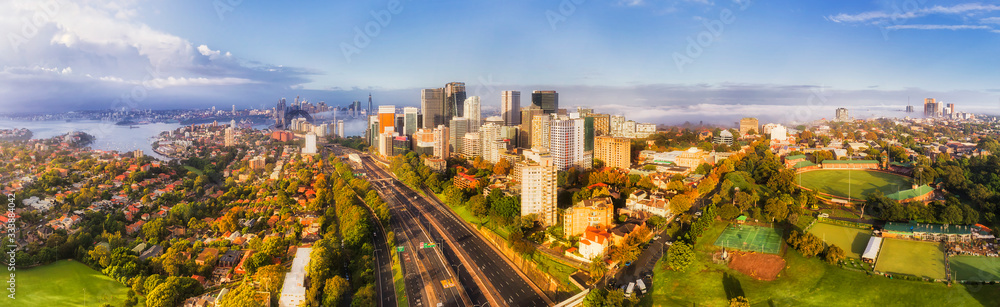 D N sydney fog wide pan