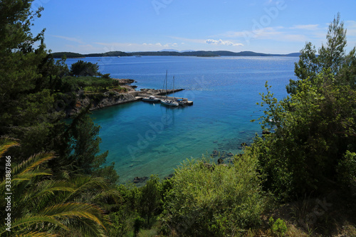 Small bay near Hvar island, Croatia