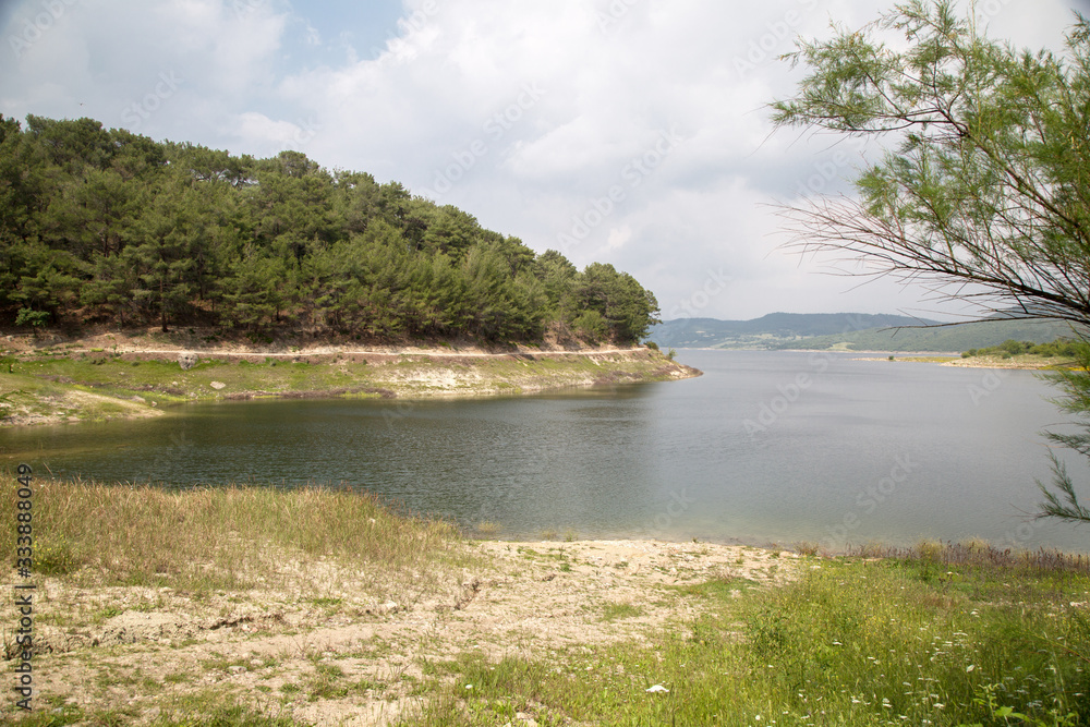 Aslantas Dam Lake And National Park in Osmaniye, Turkey