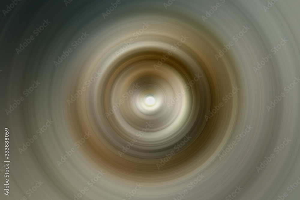 Obraz premium Round circles forming an endless tunnel illustration/background